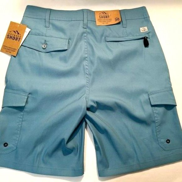 Trunks Swim and Surf Co.- Voyager Shorts - Size "30" Mineral Blue/Light Teal - Picture 7 of 7